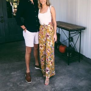Revolve Tularosa Floral Wide Leg Pant